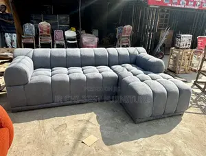 L-Shaped Upholstery Fabric Sofa of Proven Quality