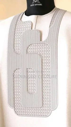 White Agbada Native Wear for Men