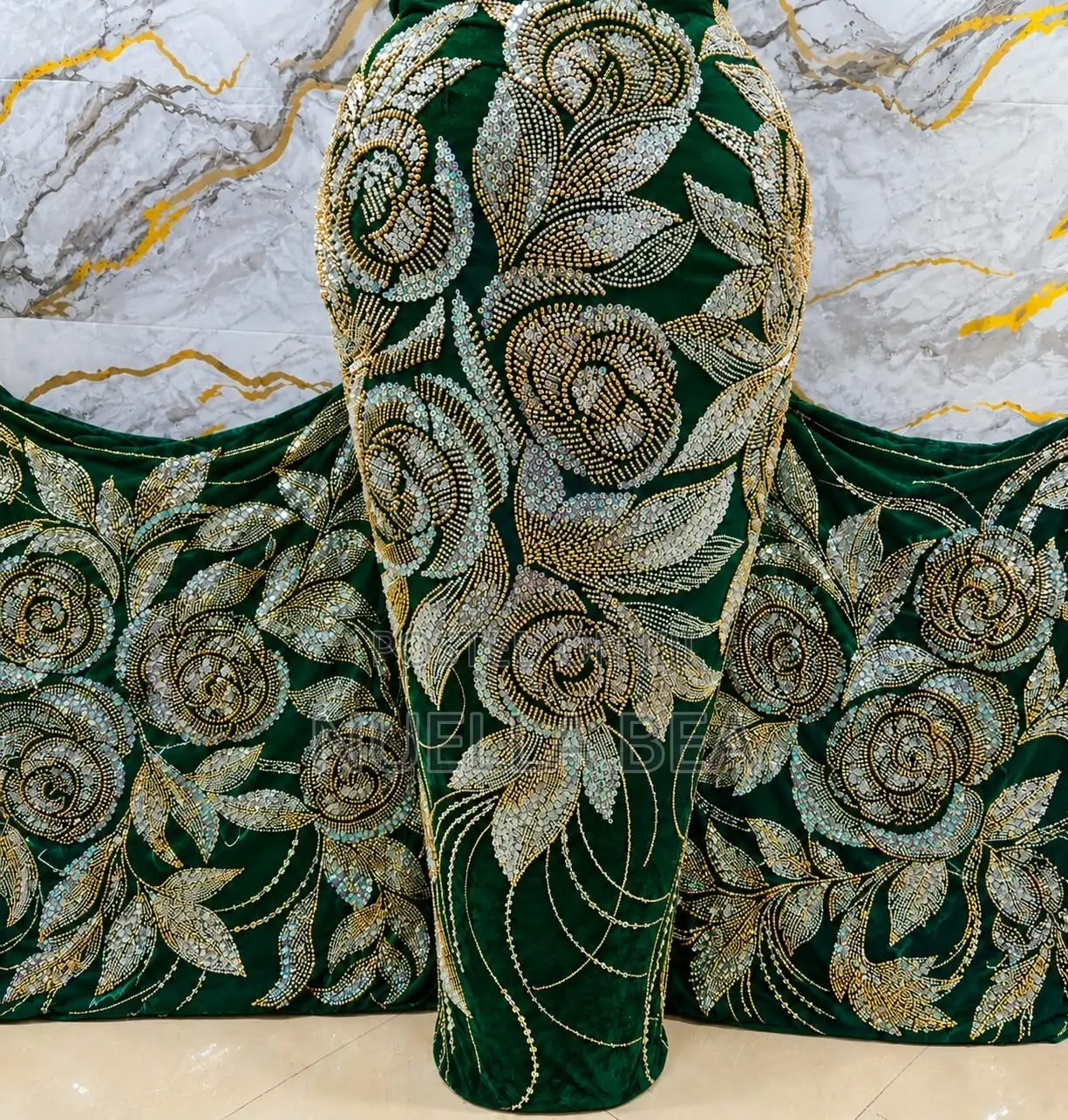 Velvet Beaded