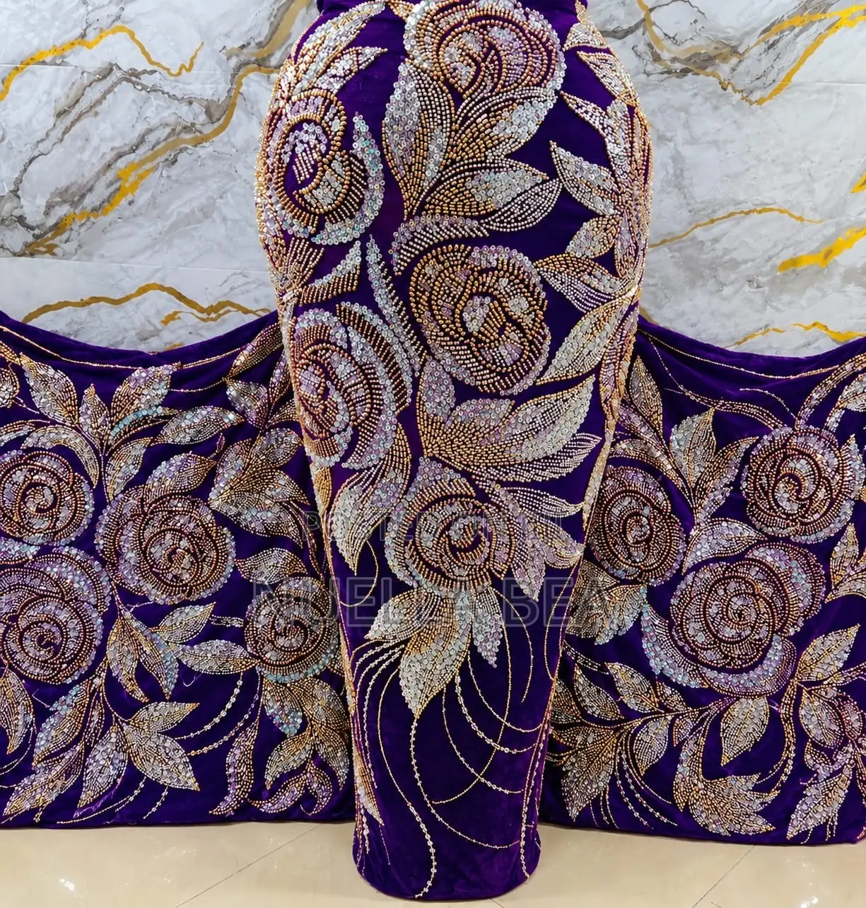 Velvet Beaded
