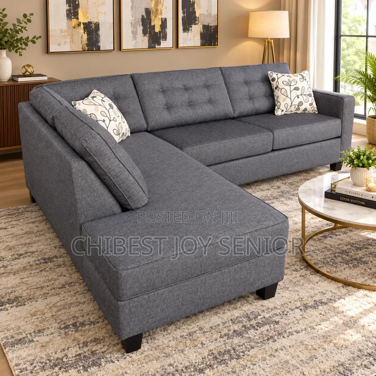 Classic L Shape Sofa