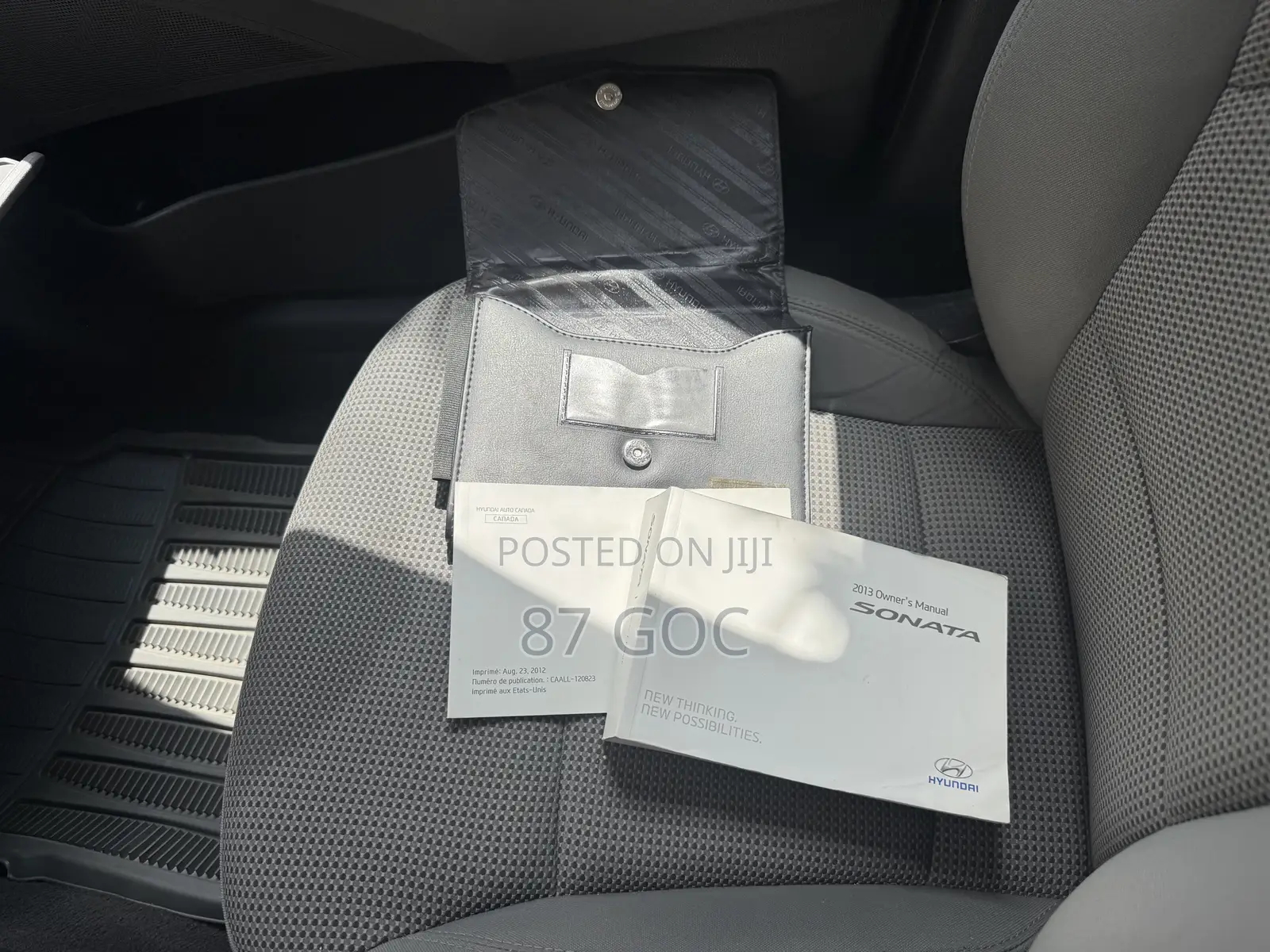 Hyundai Sonata 2013 White