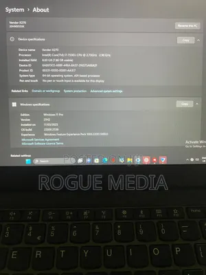 Laptop Lenovo ThinkPad X270 8GB Intel Core i7 HDD 256GB