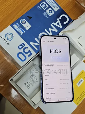 Tecno Camon 50 Pro 256 GB Black