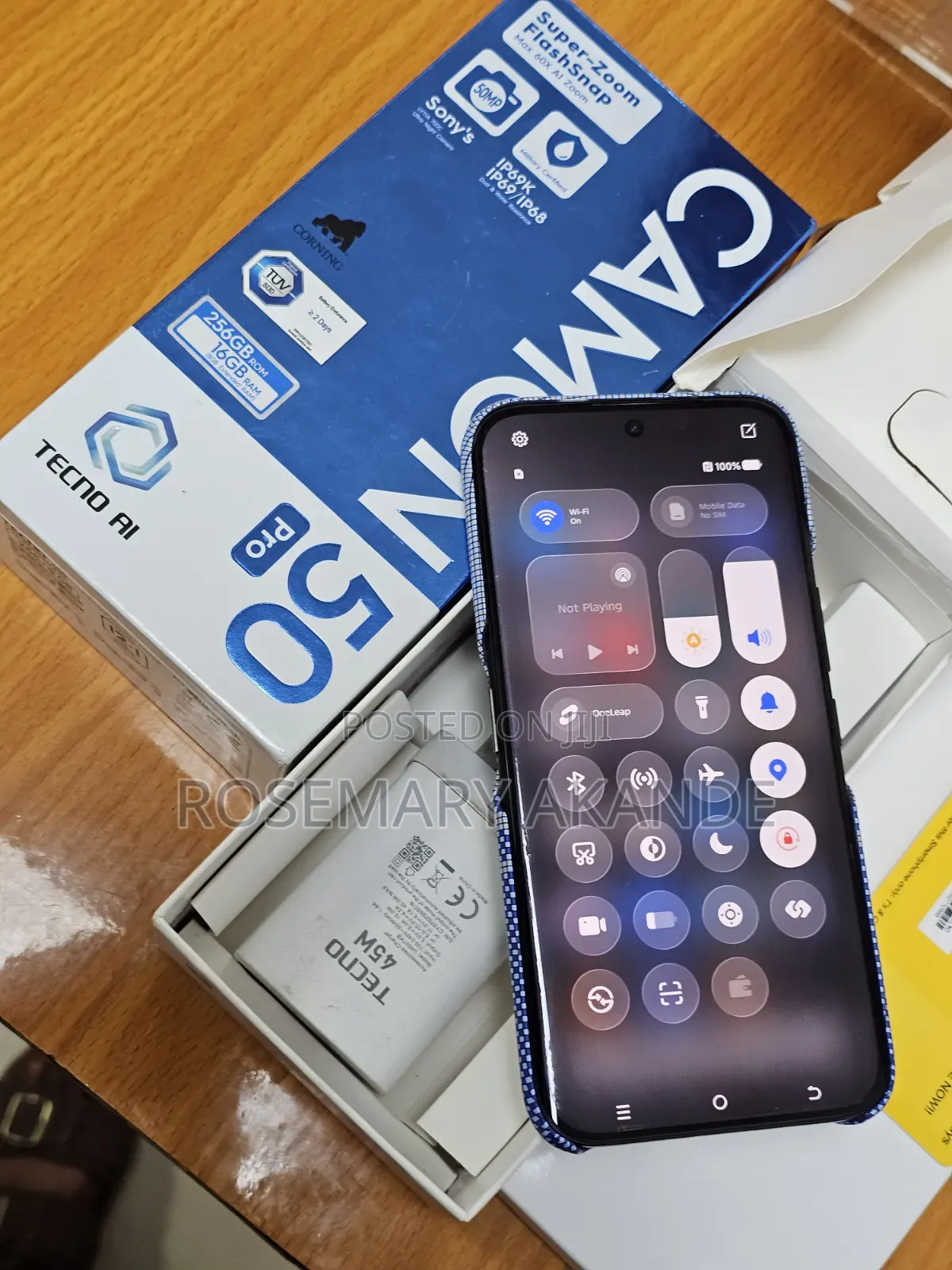 Tecno Camon 50 Pro 256 GB Black