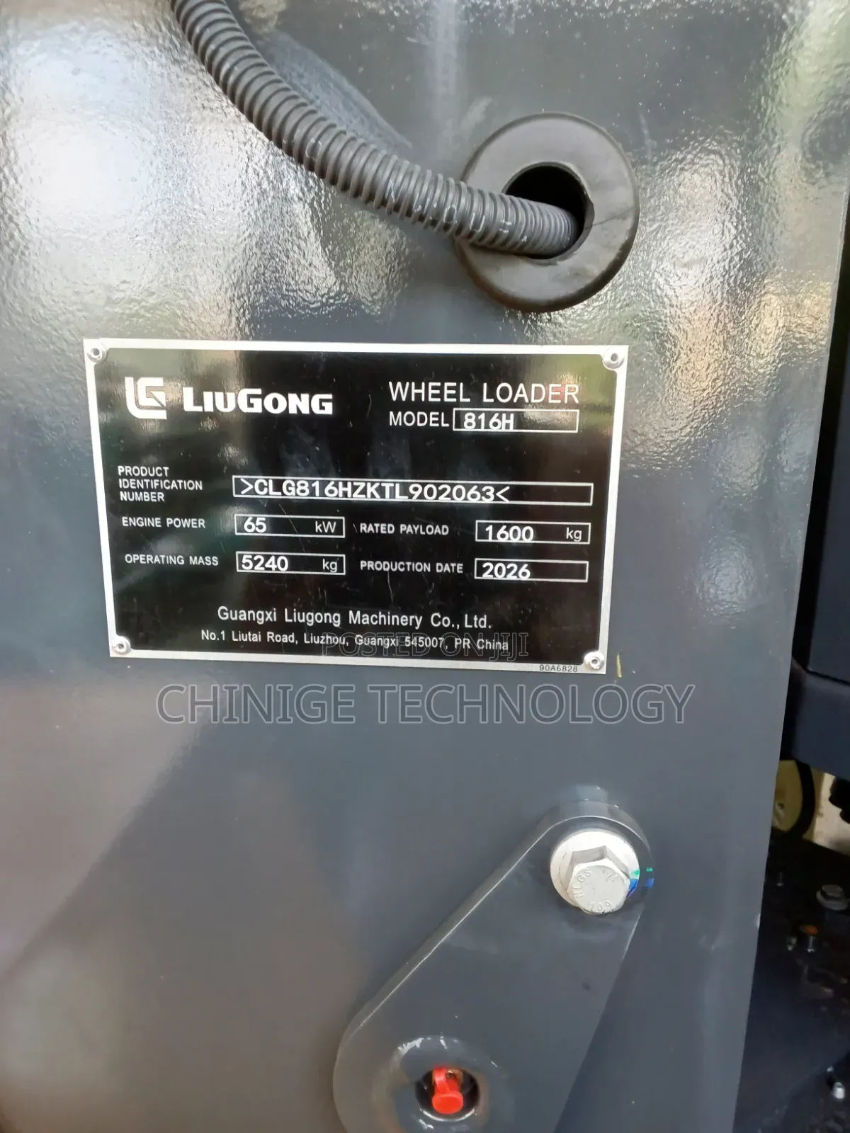 Liugong Loader 816H