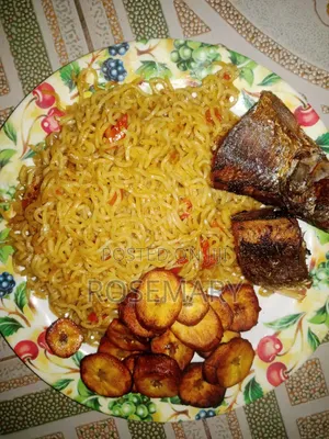 I Make Stir Fry Fried and Jollof Noodles in Your House Benin
