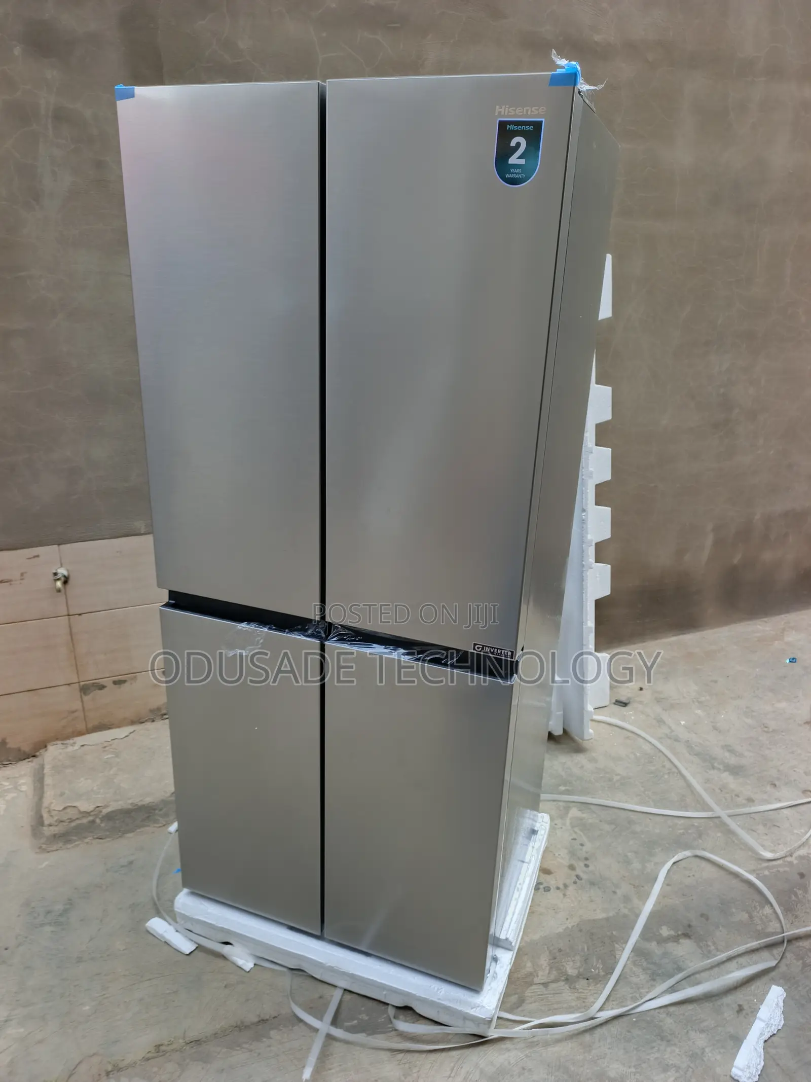 REF54WC Hisense 392L Inverter 4-Door Kitchen Appliance