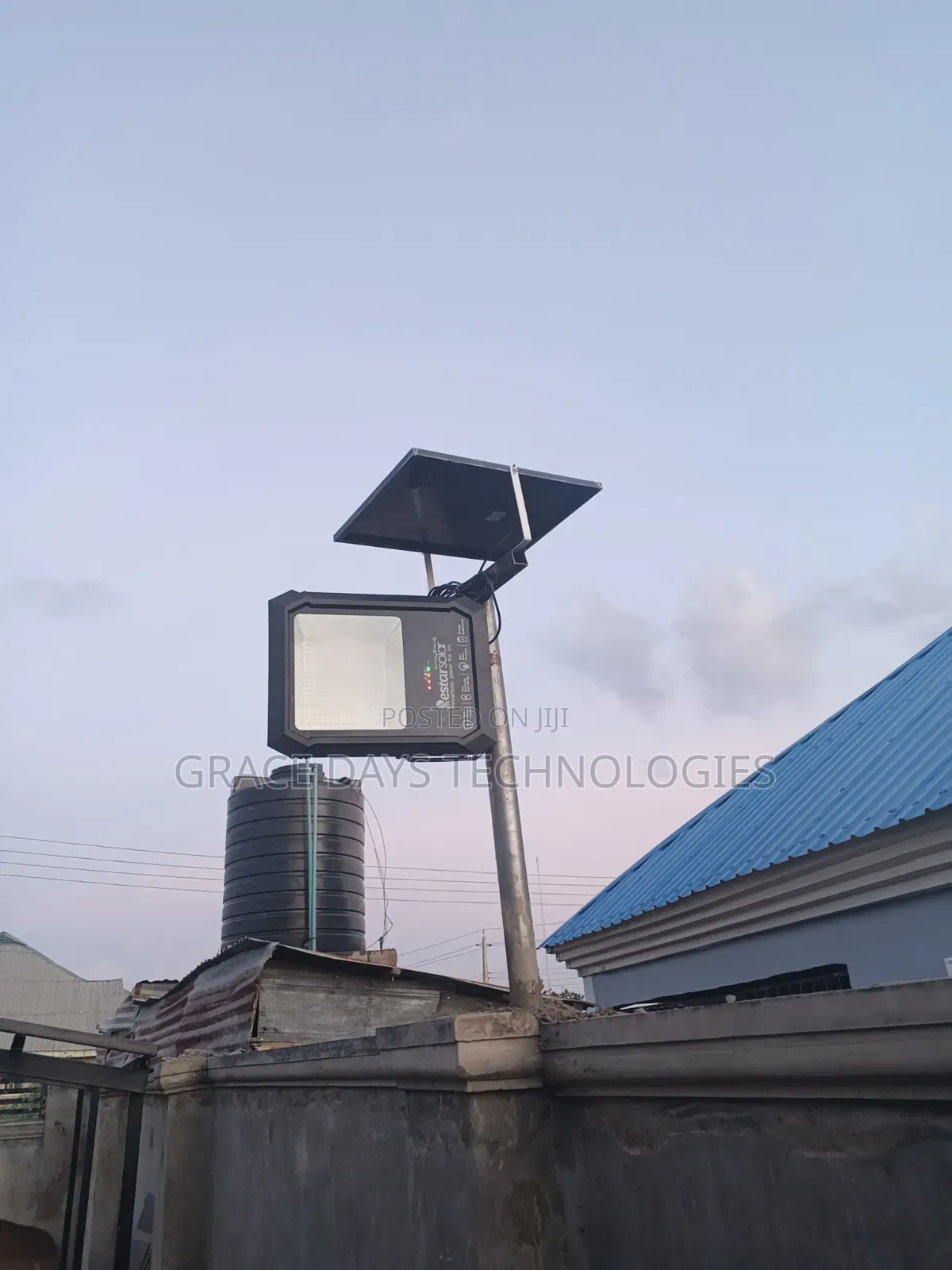 800watt Solar Flood Light