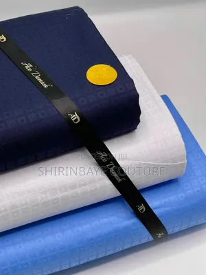 Ace Damask Swiss Fabric for Men - 5 Yards