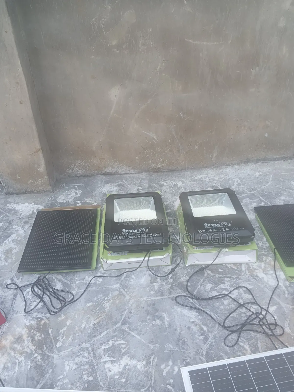 800watt Solar Flood Light