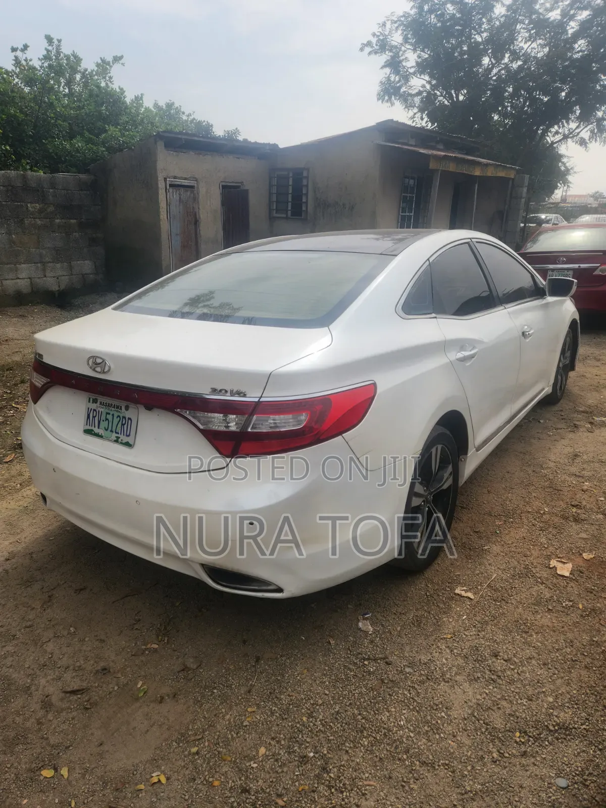 Hyundai Azera Base 2012 White