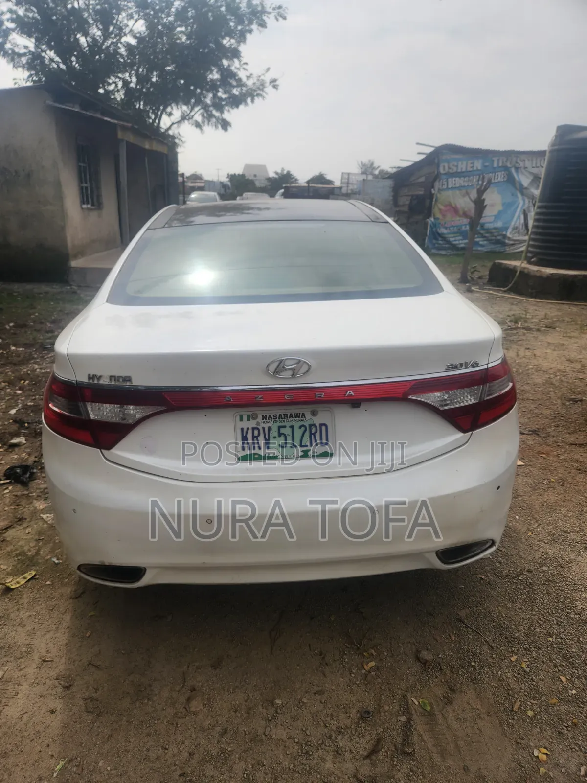 Hyundai Azera Base 2012 White