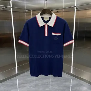 *LUXURY Embroidered Knitted Patches Polo *
*Available (M-Xxl)