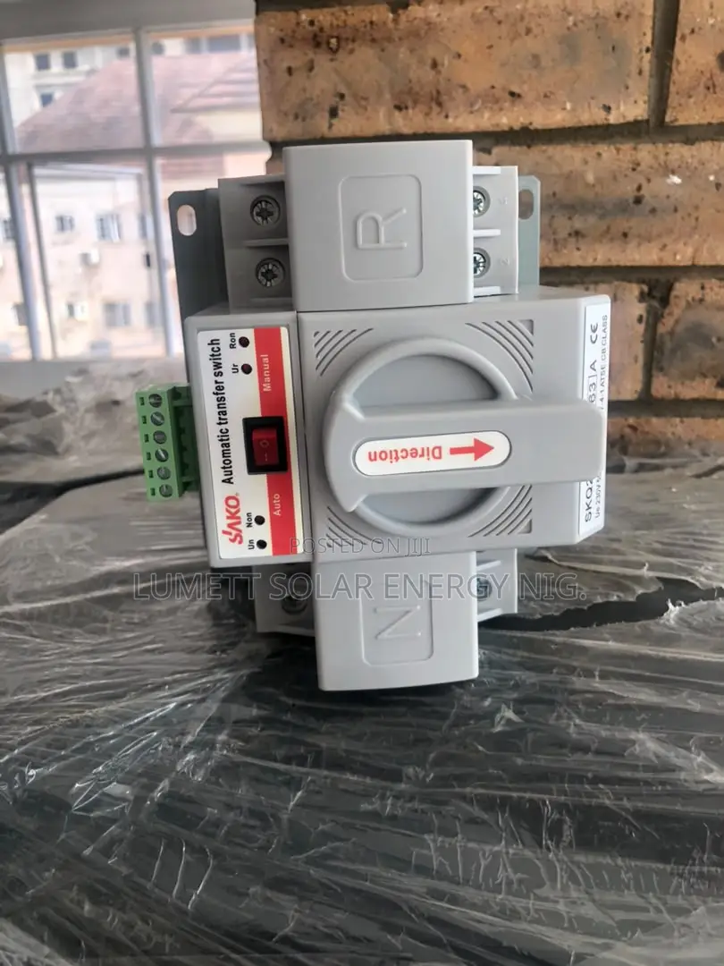 Sako Electrical Transfer Switch for Alternative Power Sources