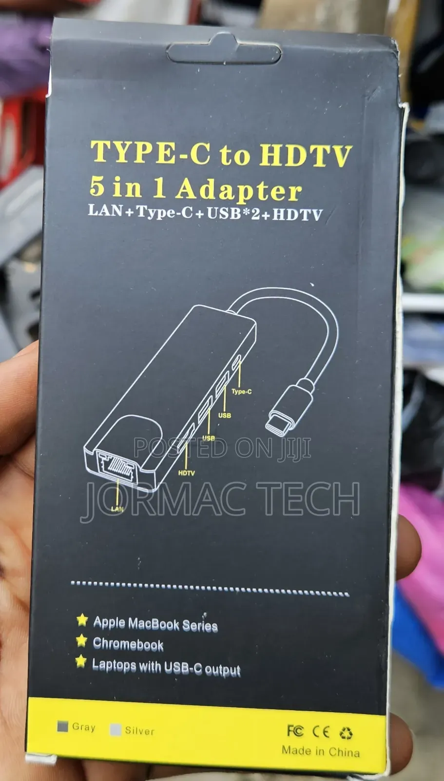 TYPE- C TO HDTV 5 in 1 Adpter