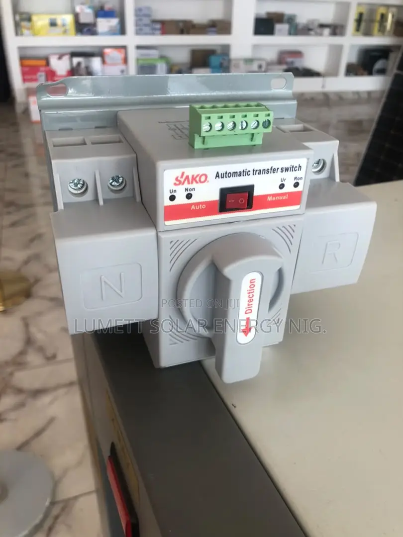 Sako Automatic Power Switching Device for Backup Systems