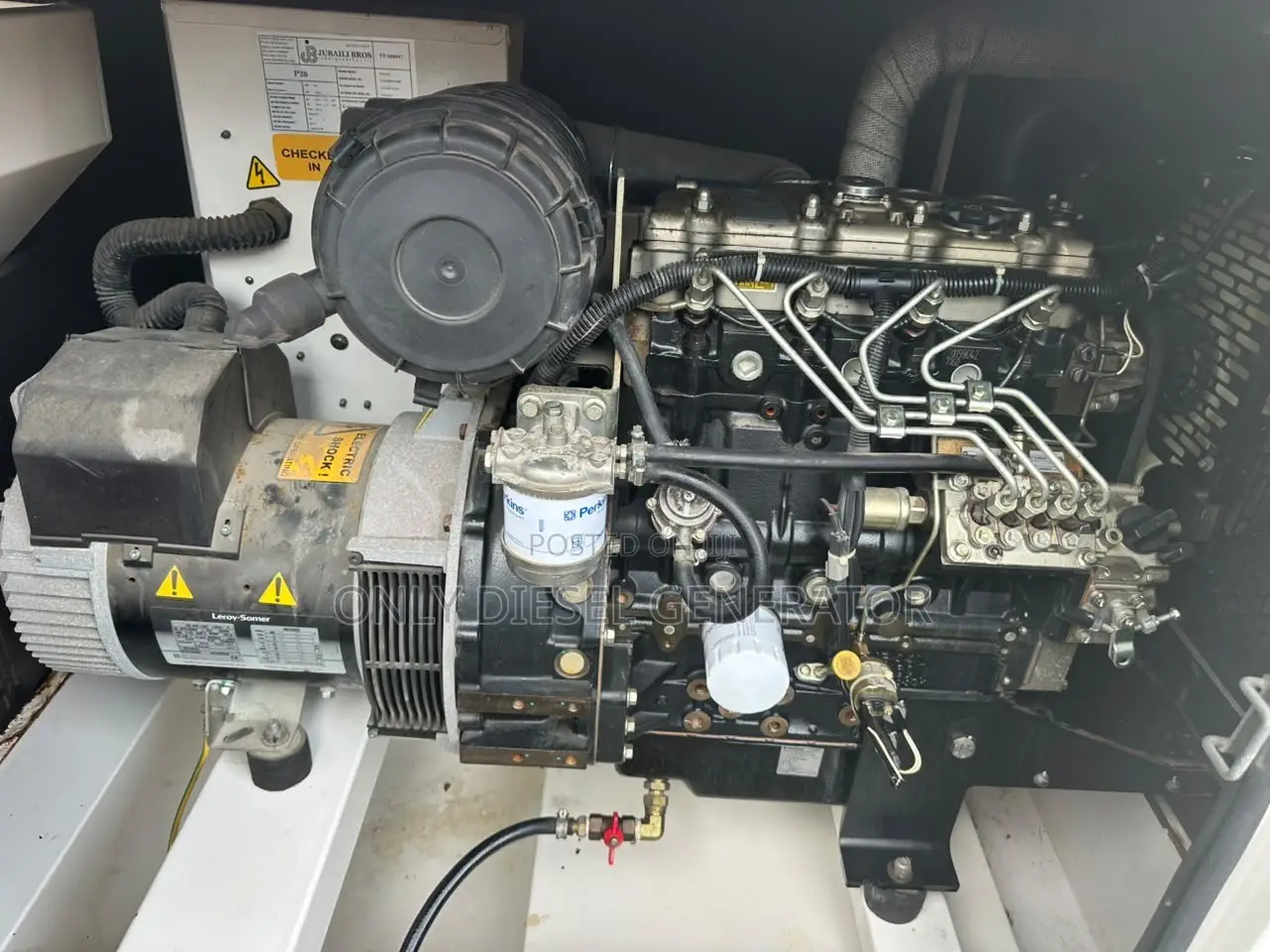 20kva White Jubilee Soundproof Generator