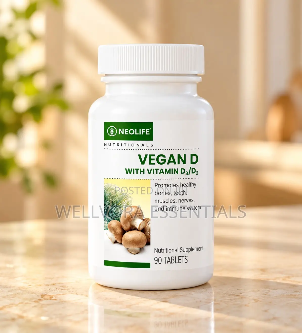 Vegan D With Vitamin D2/D3