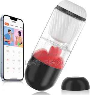 App Controlled Male Mastubator Sex Toy Vibrator Strocker Licker