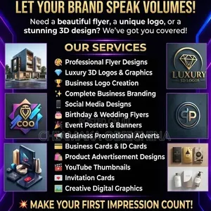 COP Enterprise: Professional Flyers, 3D Logos & Graphic Design