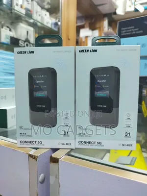Brand New Green Lion Connect 5g/4g LTE Portable MiFi Router (Wi-Fi 6)