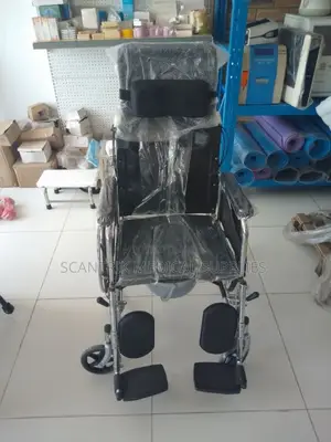 Medical Commode Wheelchair for Patient Care