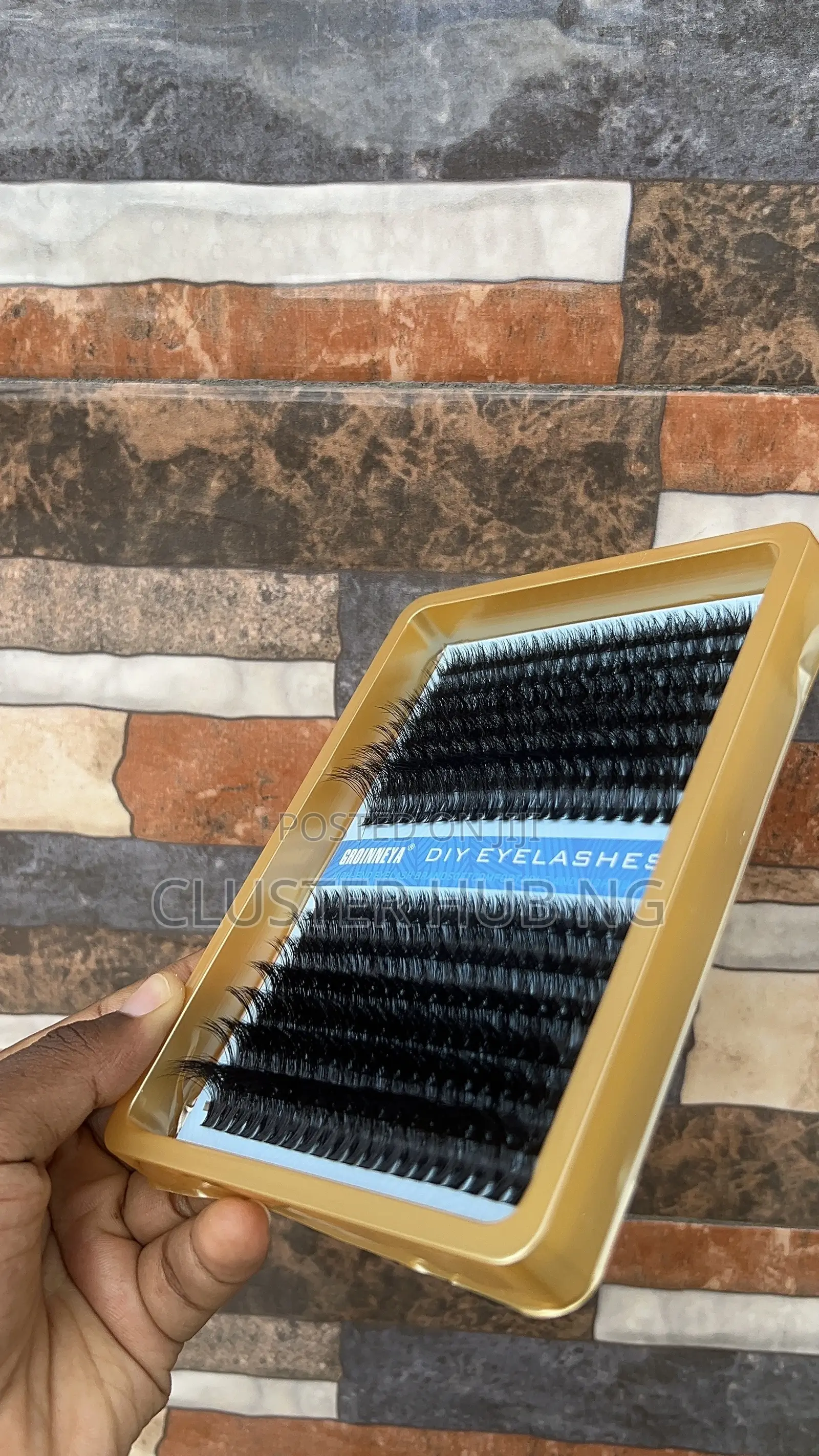Gold Cluster Lash Tray