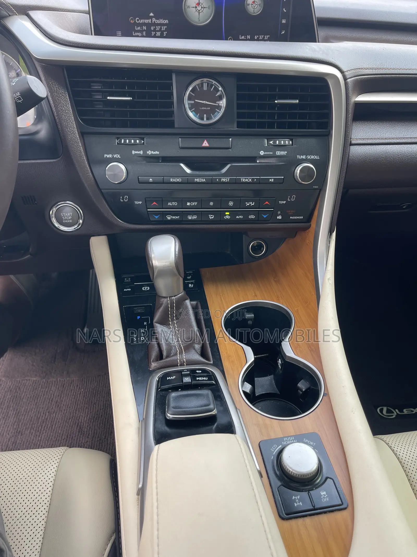 Lexus RX 350 AWD 2017 Burgundy