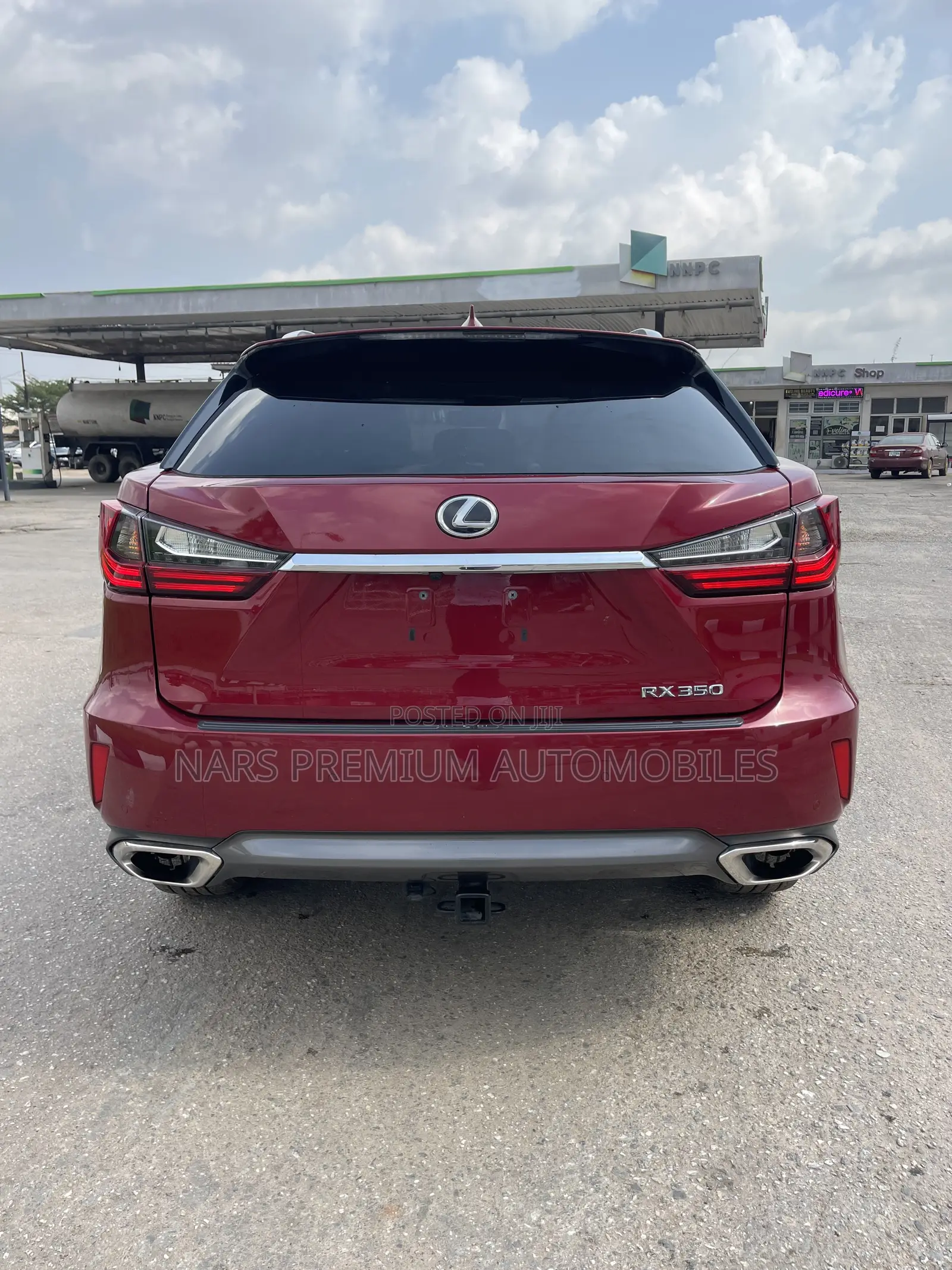 Lexus RX 350 AWD 2017 Burgundy