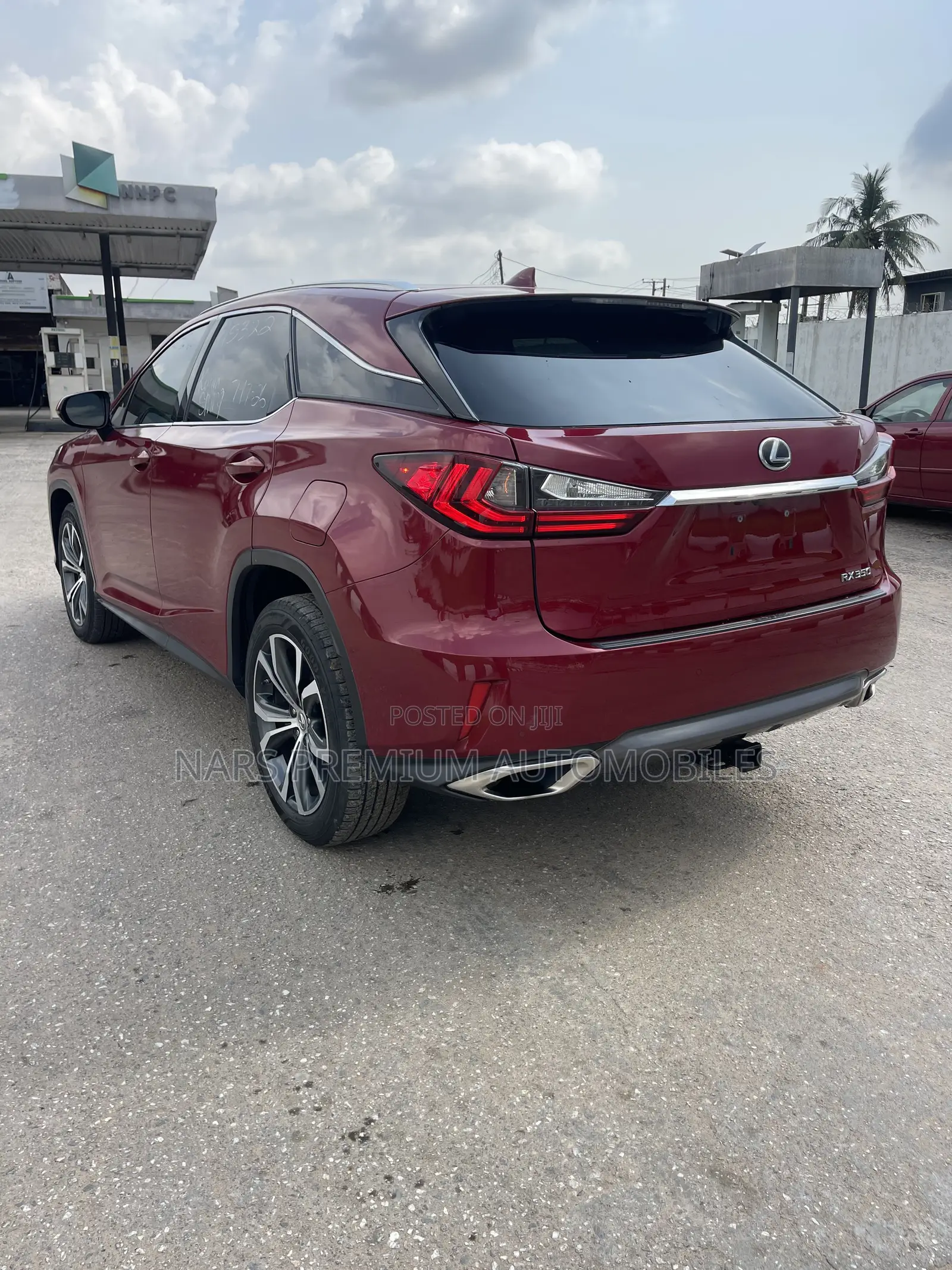 Lexus RX 350 AWD 2017 Burgundy