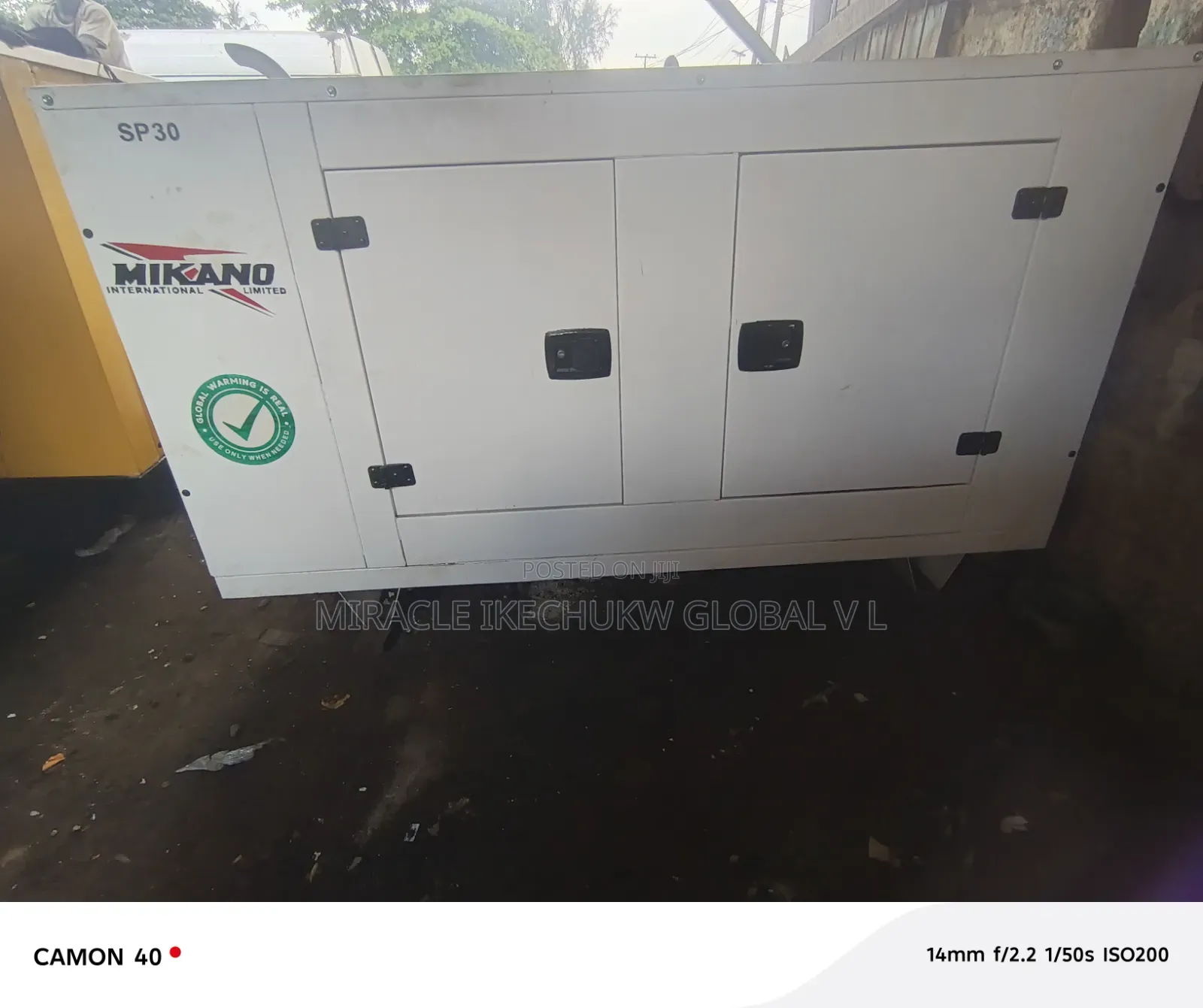 30kva Mikano Perkins Generator