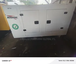 30kva Mikano Perkins Generator