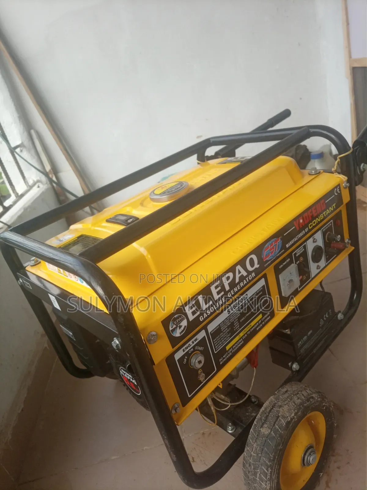 Elepaq Yaofeng Generator, Key Starter.