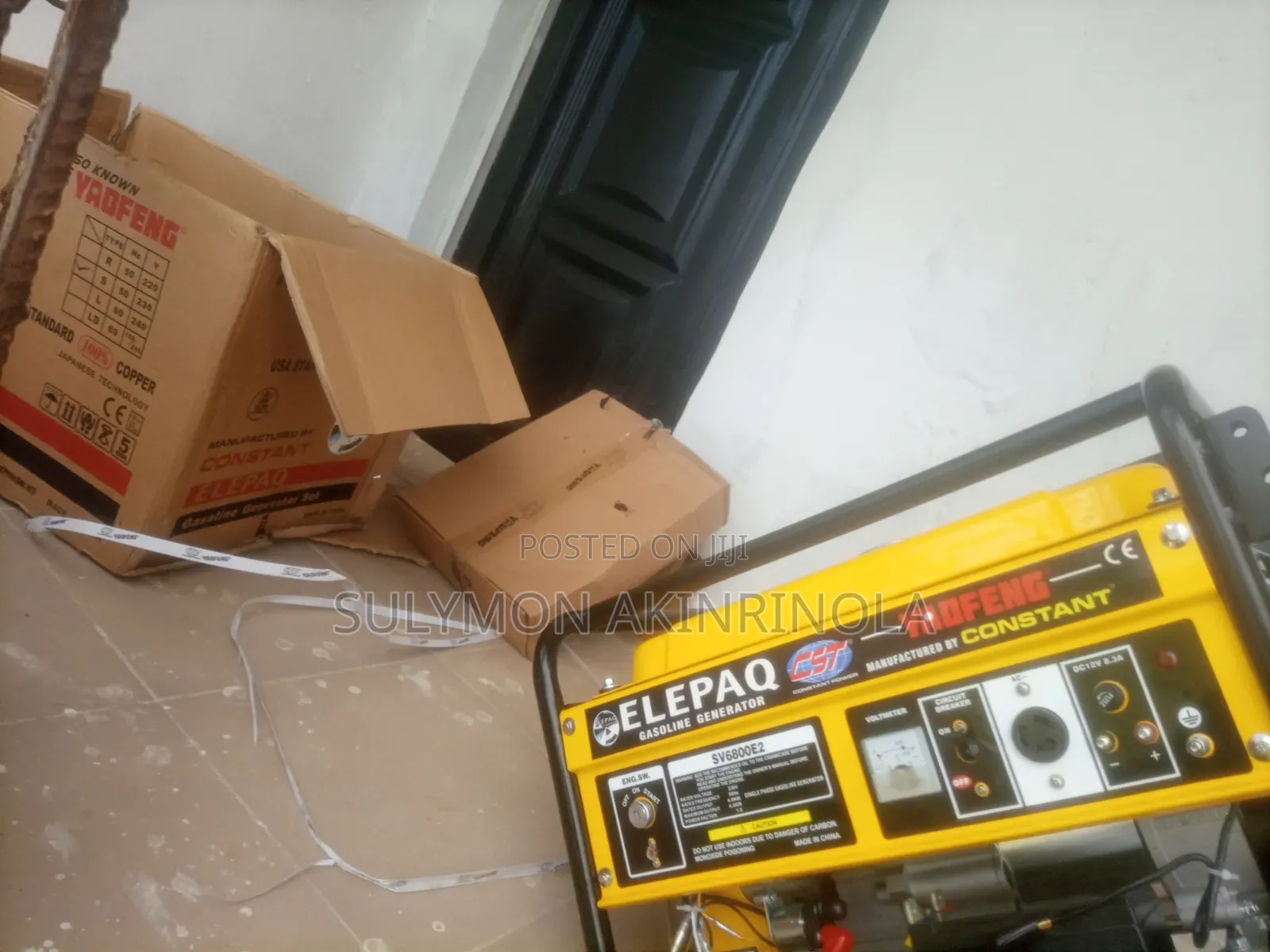 Elepaq Yaofeng Generator, Key Starter.