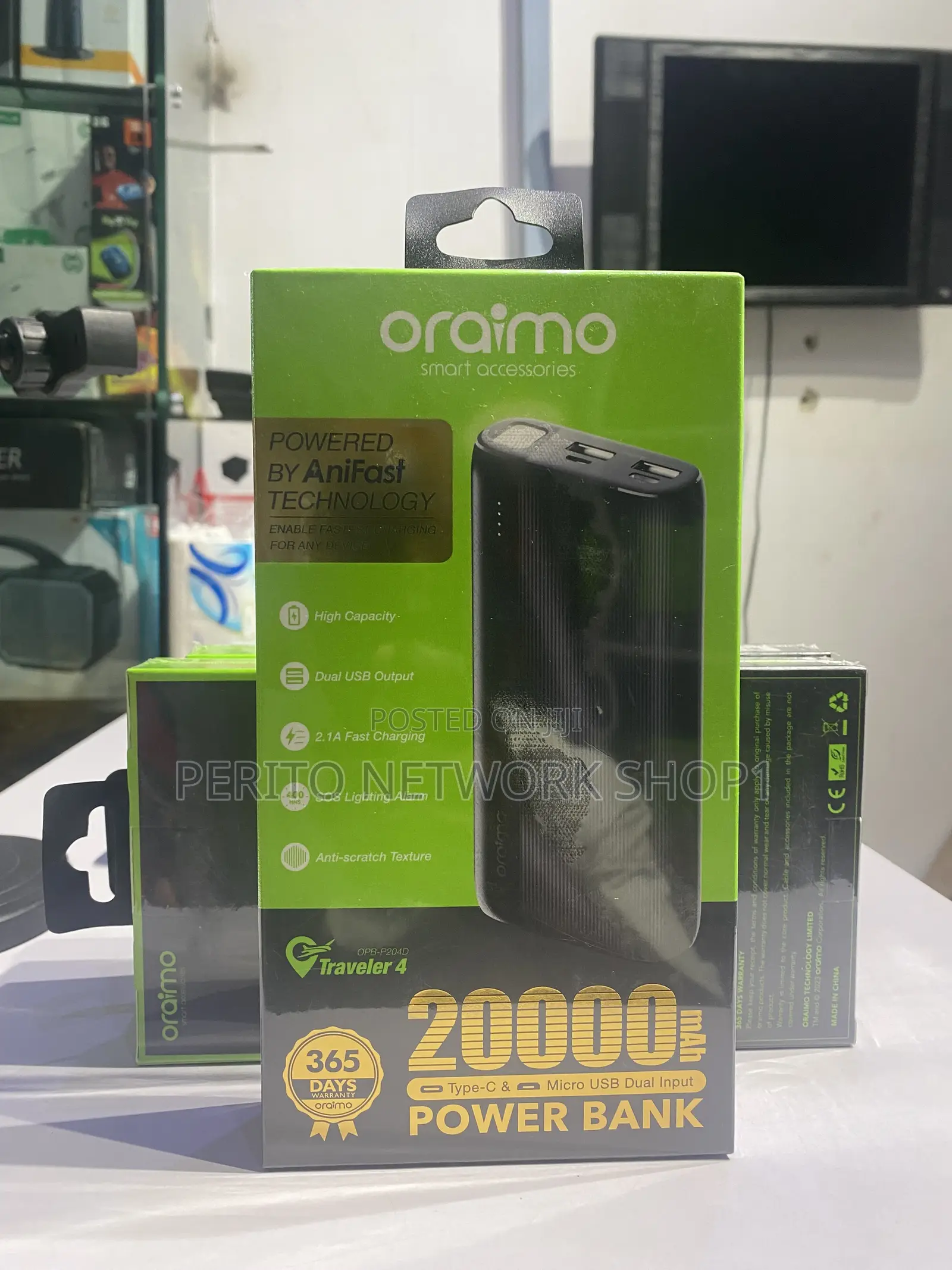 Original Oraimo 20000mah Traveler 4