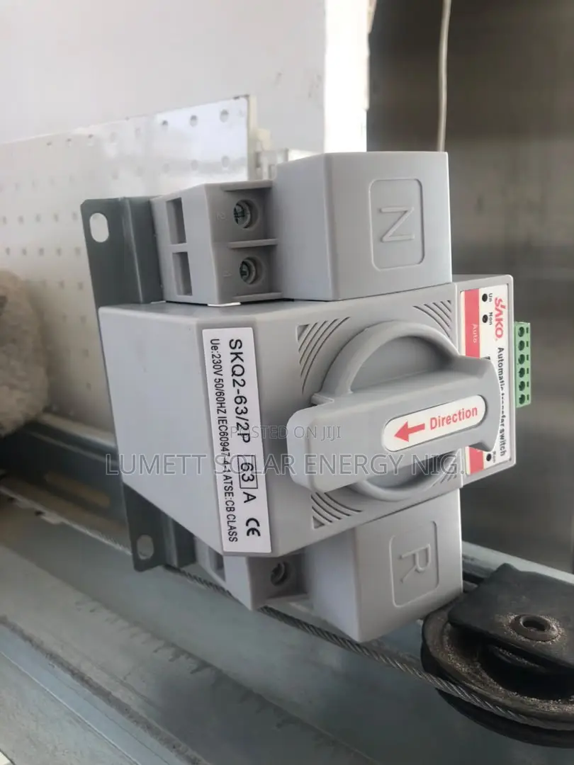 Transfer Switch for Automatic Switching Between Two Power Sources