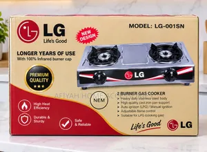 LG 2 Face Gas Cooker