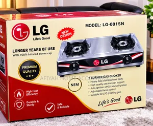 LG 2 Face Gas Cooker