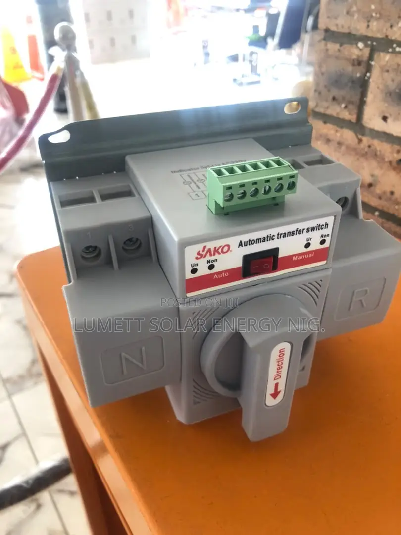 Dual Source Power Transfer Switch for Reliable Electricity Supply
