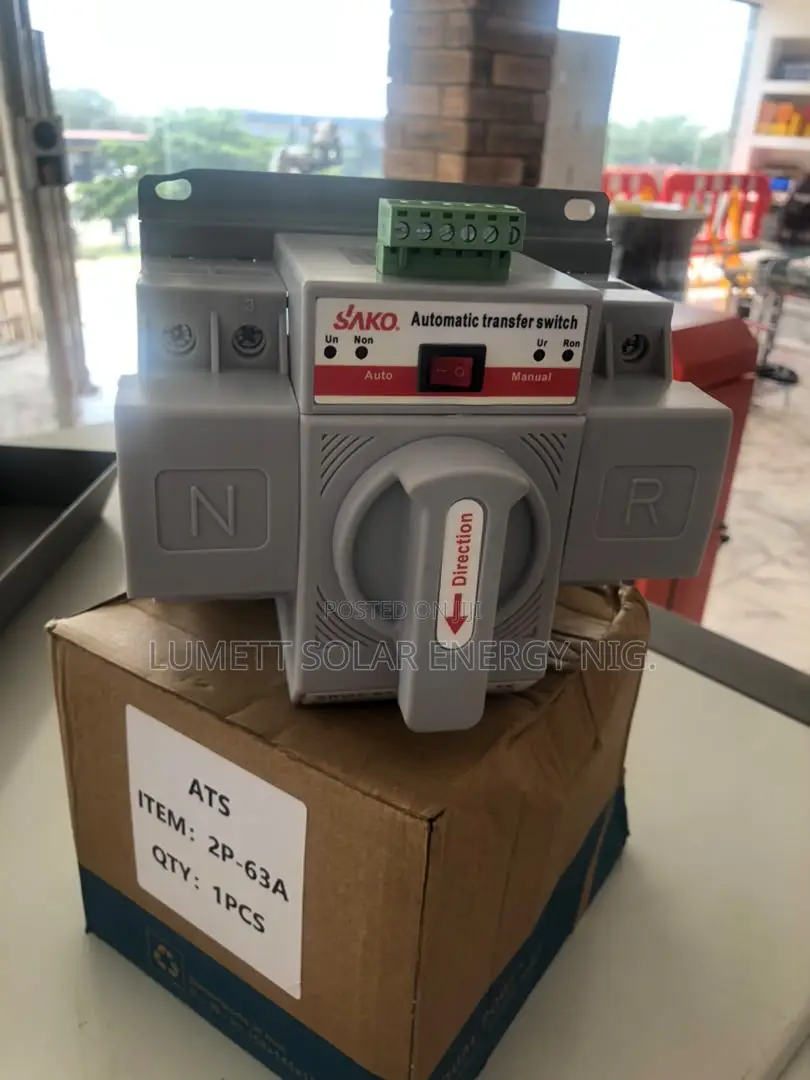 Dual Source Power Transfer Switch for Reliable Electricity Supply