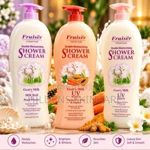 Fruisër Goat’s Milk Double Moisturising Shower Cream – 3 Variants