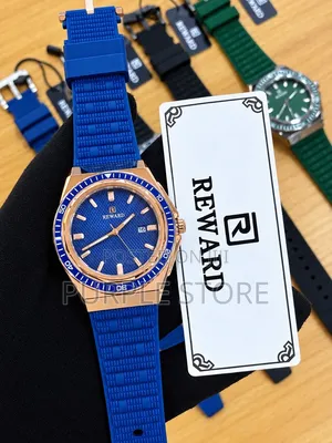 Reward Rubber-Strap Wristwatches