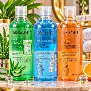 Dr. Rashel Essence Facial Toners – Aloe Vera, Hyaluronic & Vitamin C