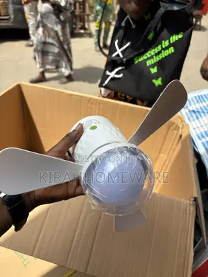 Dp Rechargeable Mini Ceiling Fan With Led