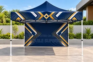 2x2m Branded Gazebo Tent With Backdrop for Events & Promotions