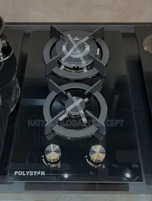 Polystar 2 Burners Gas Cooker