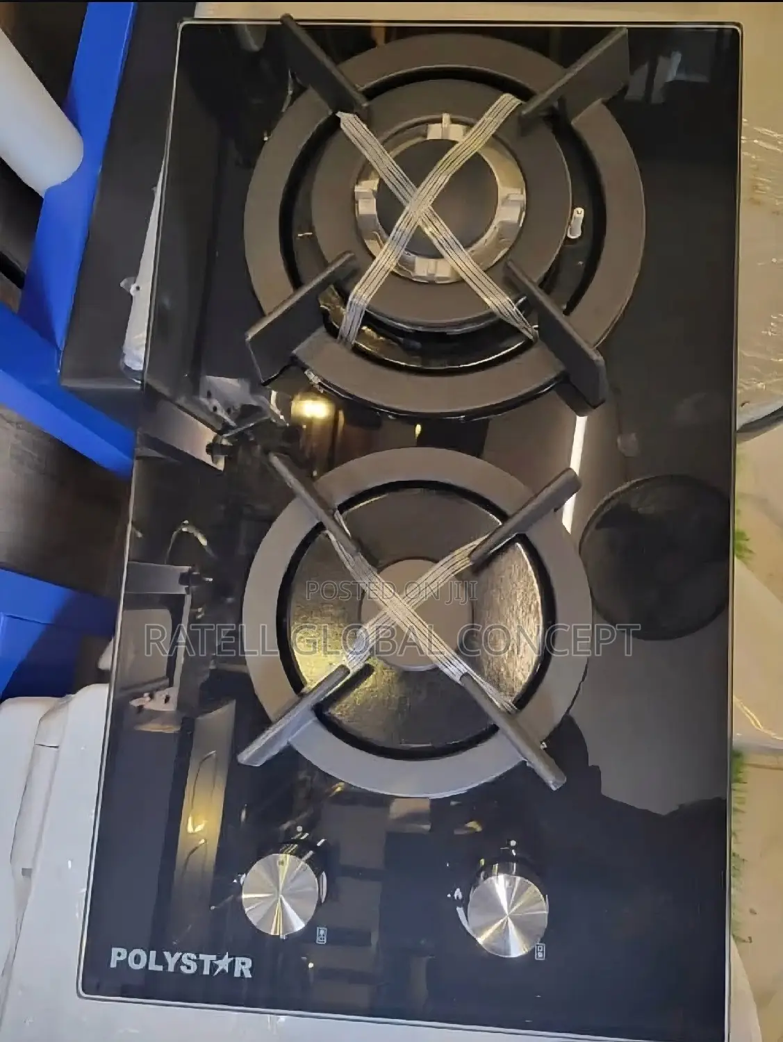 Polystar 2 Burners Gas Cooker