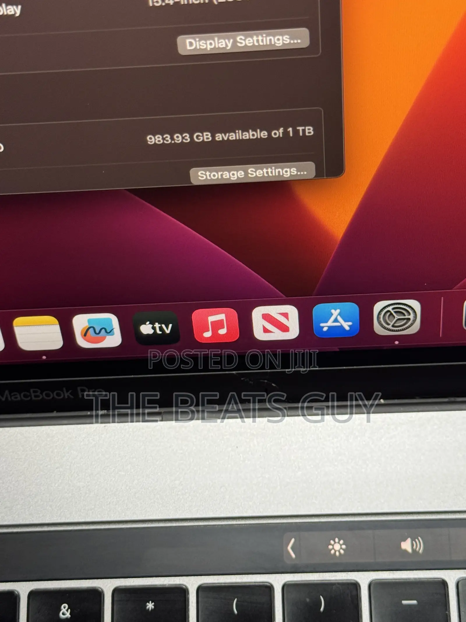 Laptop Apple MacBook Pro 2018 16GB Intel Core i7 SSD 1T