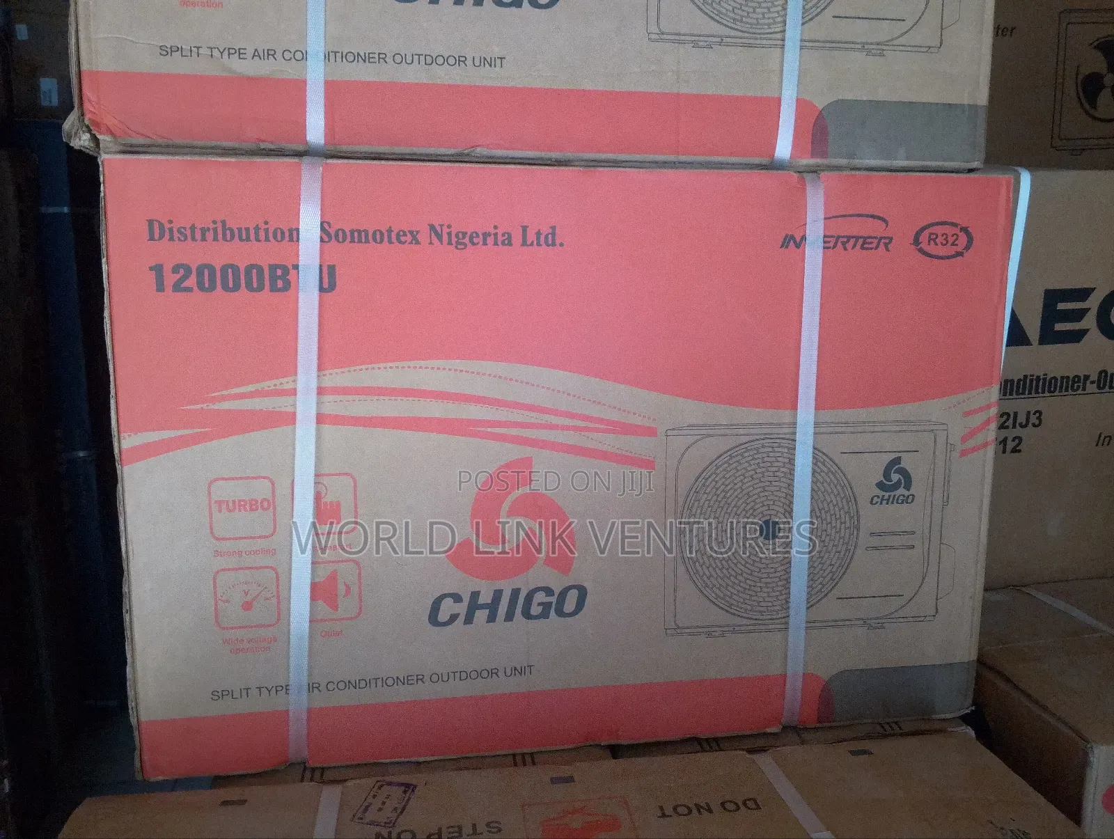 Chigo Inverter AC 1.5 HP Split Unit With Installation Kits
